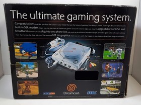 Empty Console Box for SEGA Dreamcast 2000 Variant Authentic
