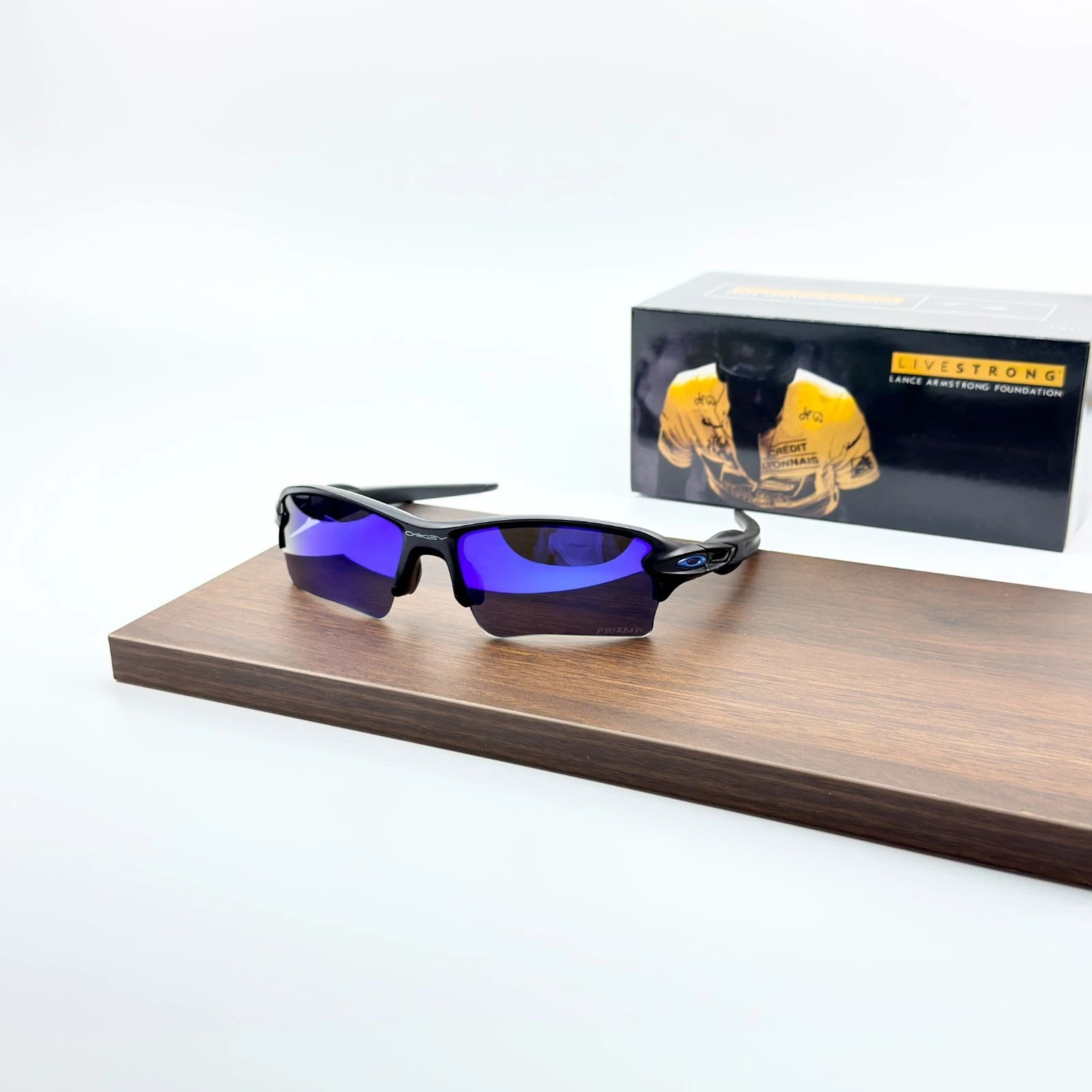 Oakley Flak 2.0 XL OO9271 Black Frame Prizm Sapphire Sunglasses New Box