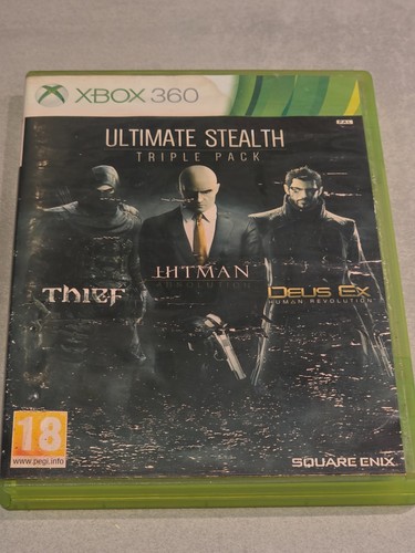 Ultimate Stealth Triple Pack Xbox 360 - PAL, FR - Thief, Hitman, Deus Ex