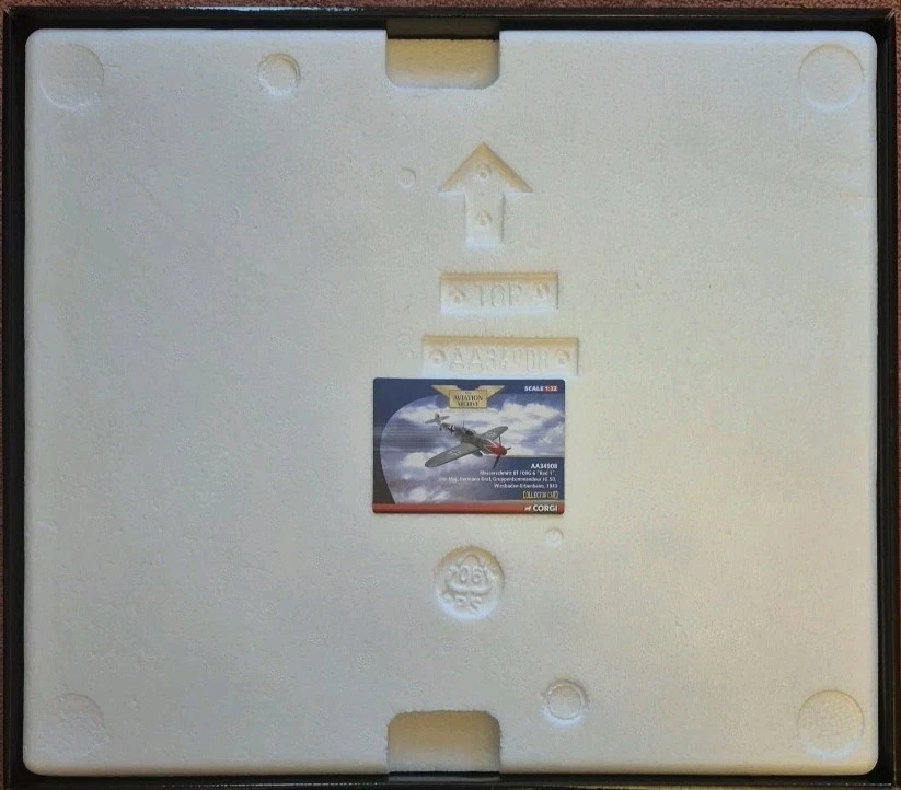 Corgi Aviation Messerschmitt Bf 109G-6 "Red 1" Hermann Graf AA34908 1:32 - Image 2 of 4