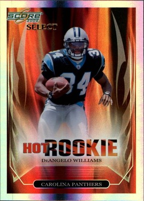 2006 Select Hot Rookies #6 DeAngelo Williams /749  FB