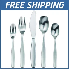 Elegant 20-piece Flatware Set for Four, Dishwasher Safe