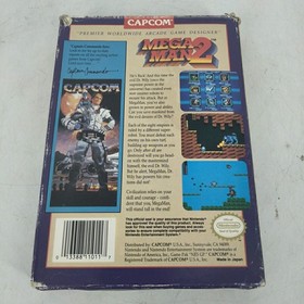 Mega Man 2 NES Nintendo Capcom 1989 Game and Box No Manual SEE PICS