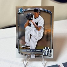 2025 Bowman Draft Chrome Carlos Lagrange #BDC-132 Yankees