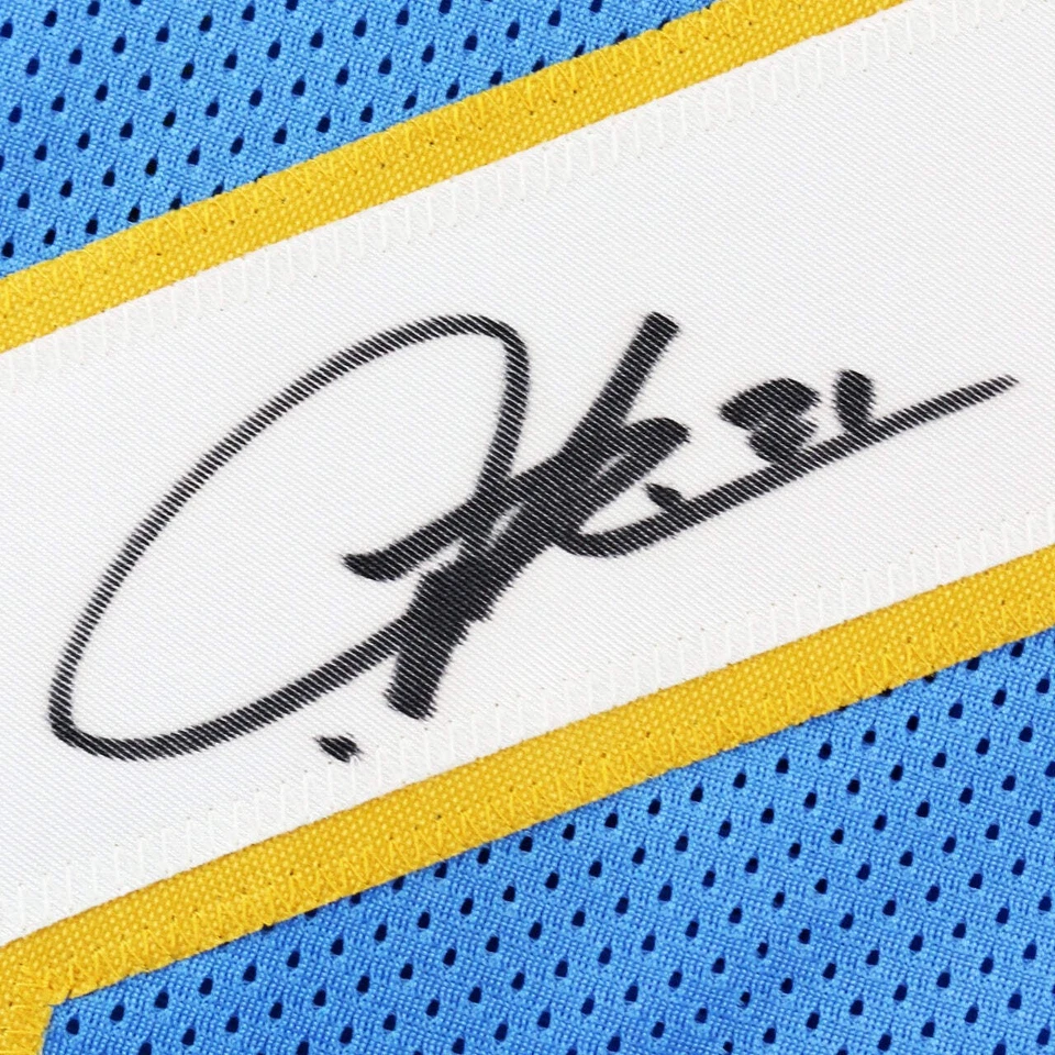 Ladainian Tomlinson Signed Light Blue Pro-Style Football Jersey - Image 2 of 3