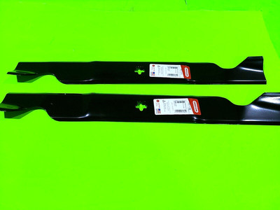2PK Mower Blades 5-Point Star for 46'' Husqvarna YTH22V46 Rpl 405380, 532405380