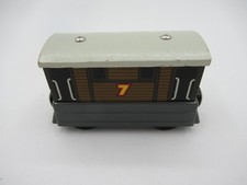Thomas Friends TOBY Wooden Railway Train Tank "Look"