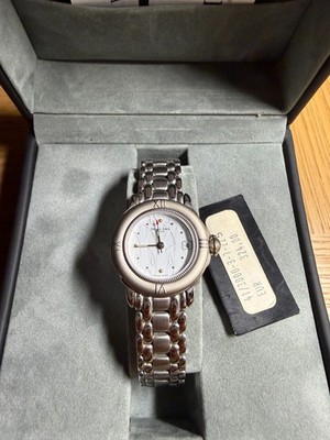 Michel Jordi Genève 3000 Damen Armbanduhr Quarz Swiss Made Edelstahl   NOS, OVP