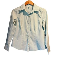 Bass & Co Size Medium Ladies Blouse Office Work Professional Masc 