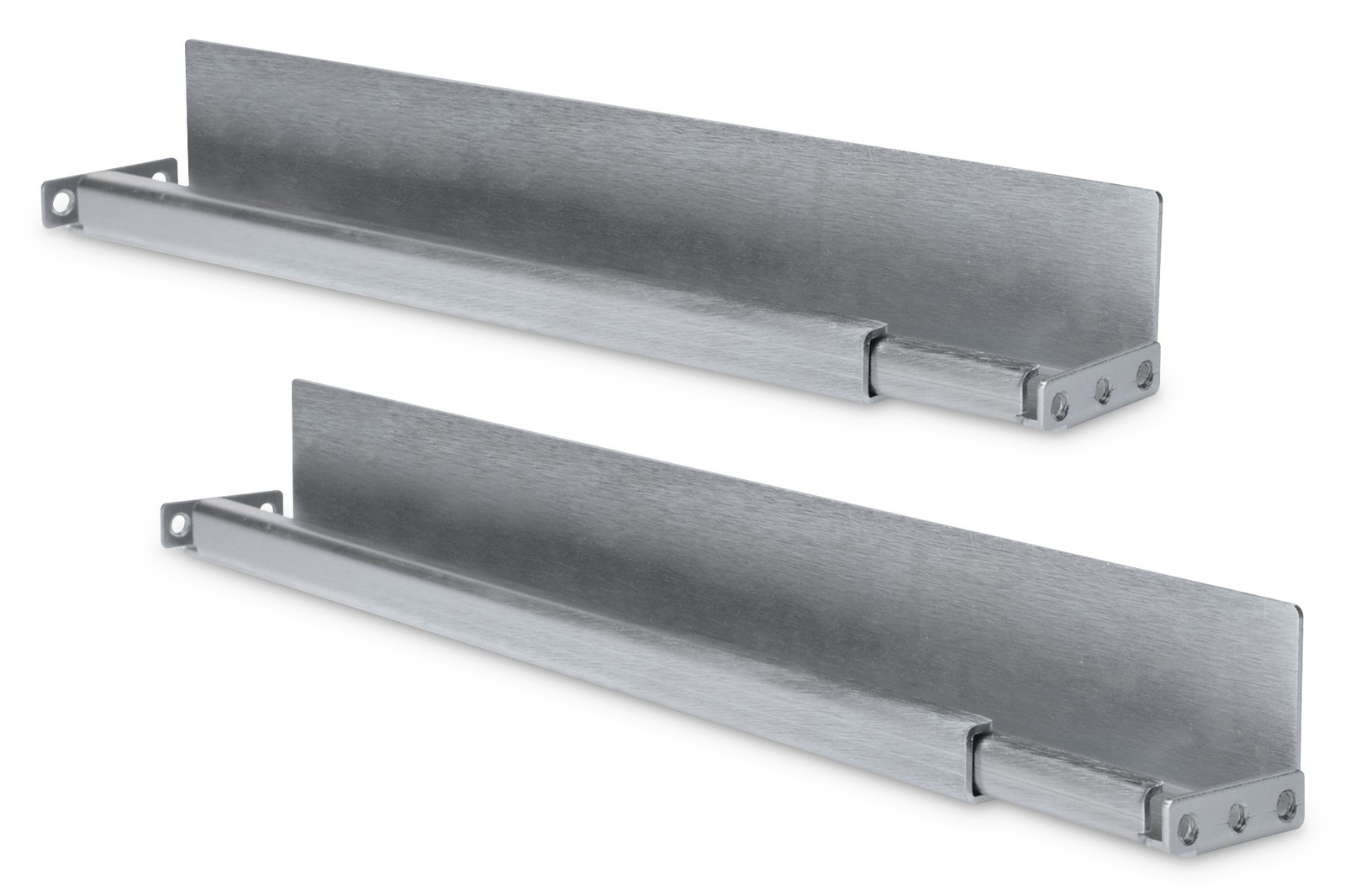 COPPIA SUPPORTI A L PER ARMADI RACK 19 PROFONDITA' 350-600MM - Immagine 2