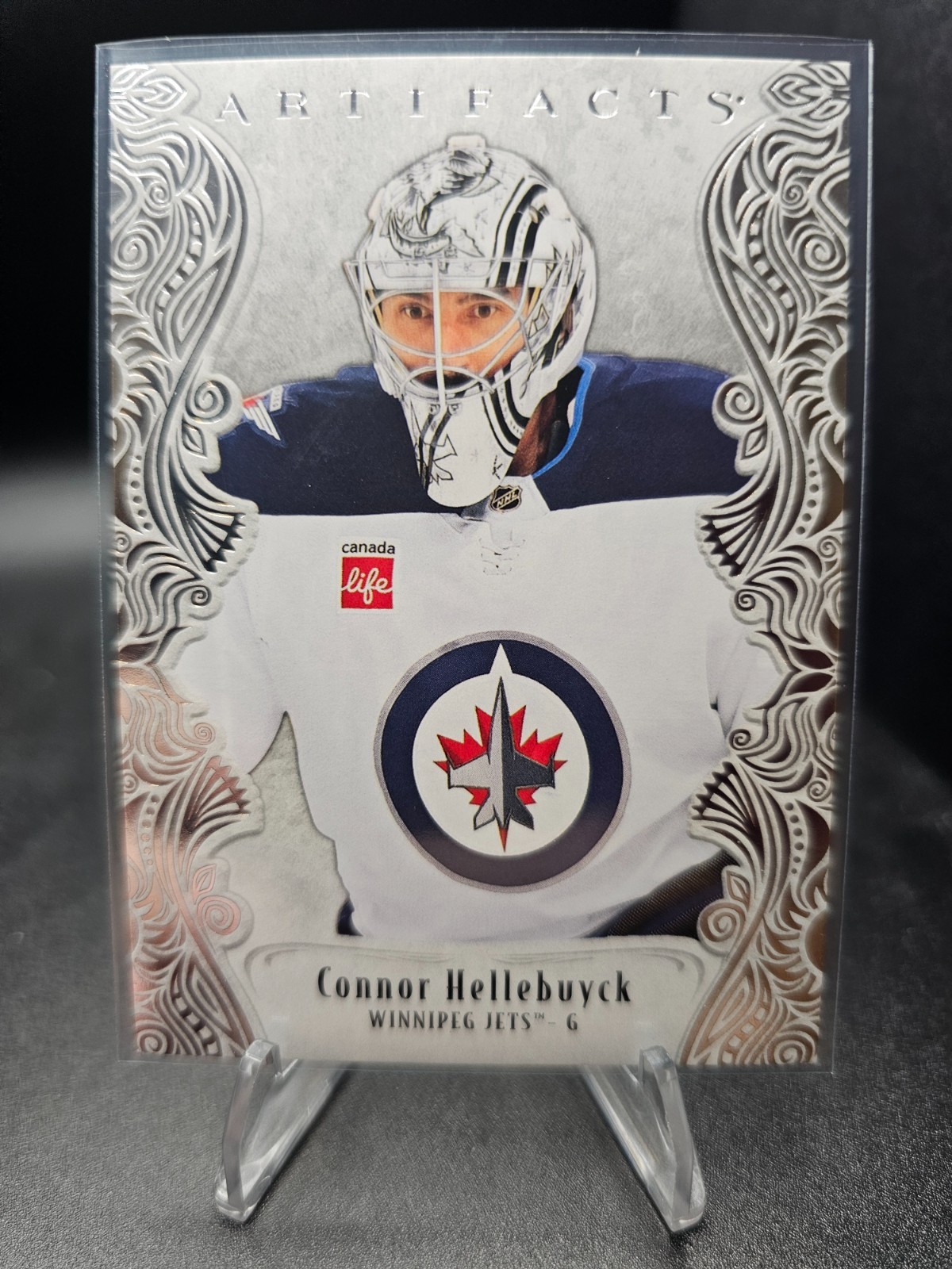 2025-26 UD Artifacts Hockey Connor Hellebuyck 613/699 #136