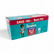 Pampers Cruisers 360 Pull-On Baby Diapers Size 6 - 100 Count