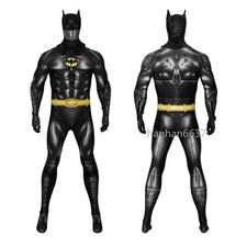 Men The Flash Batman Halloween Props Marvel Superhero Cosplay Costume Jumpsuits