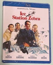 ICE STATION ZEBRA Blu-ray Rock Hudson Jim Brown Dir John Sturges E.Borgnine 1968