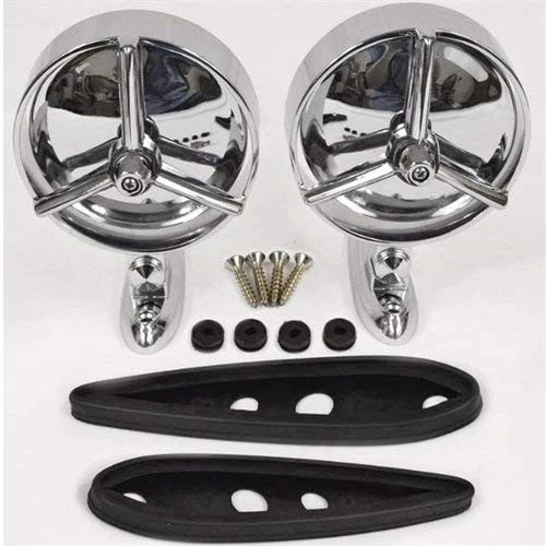 Juego de espejos laterales Golden Star MI13-55Y Yankee 1955-1957 Chevy 150/210/Bel Air par Foto 2 de 2