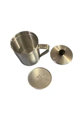 IMUSA  Aluminum Oil Strainer, 1 Quart