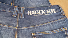 ROKKER Revolution Herren Jeans Blau Denim Sti...