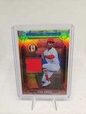 2023 Panini Chronicles Tink Hence Red Gold Standard Swatches #GSS-TH - Cardinals