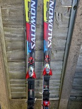 Adults Salomon Prolink Carver Snow L160  Skis + Bindings Great Starter Set 