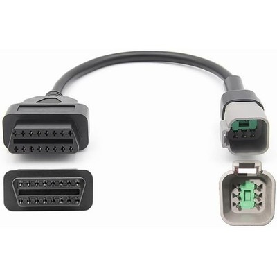 Dezanyc 6 pin 6pin ATV utv Cable Polaris Adapter Obd2 Motorcycle CAN... 