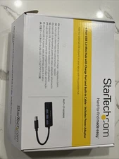 startech 4-port USB Hub With Charge Port And Cable (part#st4300mini)- New