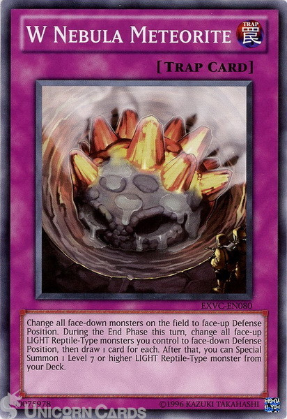 EXVC-EN080 W Nebula Meteorite Common UNL Edition Mint Yu-Gi-Oh! Card