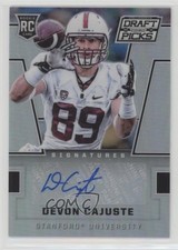2016 Panini Prizm Collegiate Draft Picks Silver Devon Cajuste #141 Auto 1k5