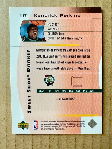 Celtics serial numbered rookie lot: Tony Allen, Perkins, Rob Williams, Johnson - Picture 5 of 24
