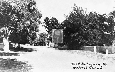 Walnut Creek California CA West Entrance Street View - Reprint