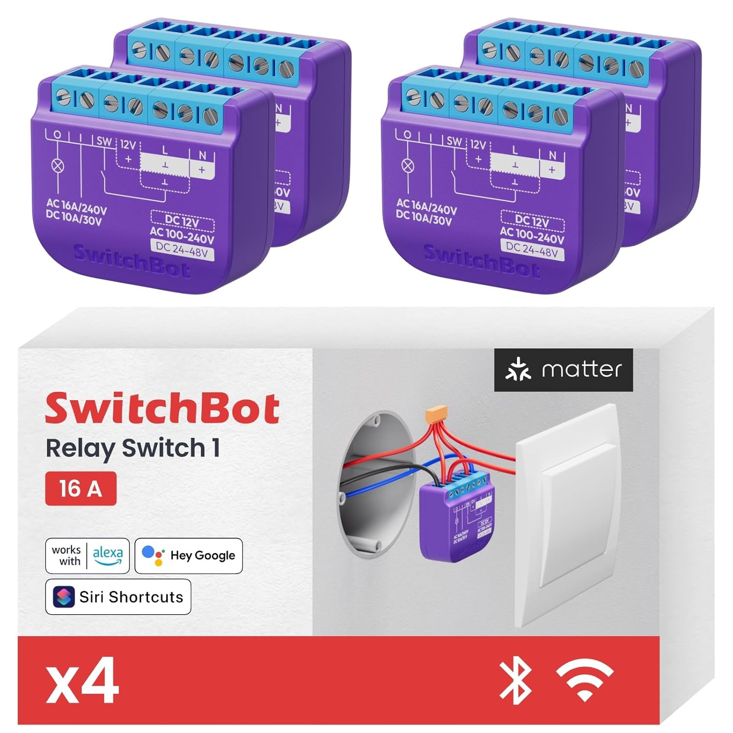 Smart Interruttore Relè 1 Modulo Bluetooth: Domotica Facile e Veloce