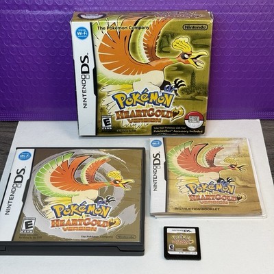 Pokemon Heart Gold Version Authentic (with Box Box) - Nintendo DS Heartgold