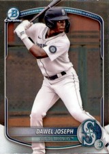 2025 Bowman Chrome #BCP-8 Dawel Joseph Prospects Seattle Mariners - BK69