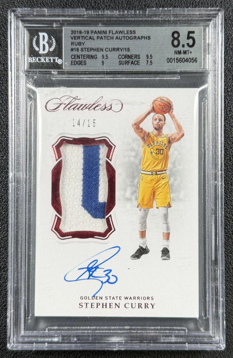 Panini Stephen Curry Basketball Autographed Sports Trading Cards