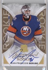 2015 The Cup Rookie Gold Spectrum Foil 29/36 Jean-Francois Berube #133 Auto 0a1