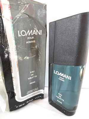 VERY ORIGINAL LOMANI POUR HOMME SPRAY 3.3 OZ IN DAM BOX VTG 90's