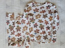 Gap Kids Marvel Pajamas Set Size 14  Holiday Gingerbread Cookie Superheroes