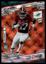 2021 Panini Chronicles Luminance Update Rookies Orange Jaylen Waddle Miami