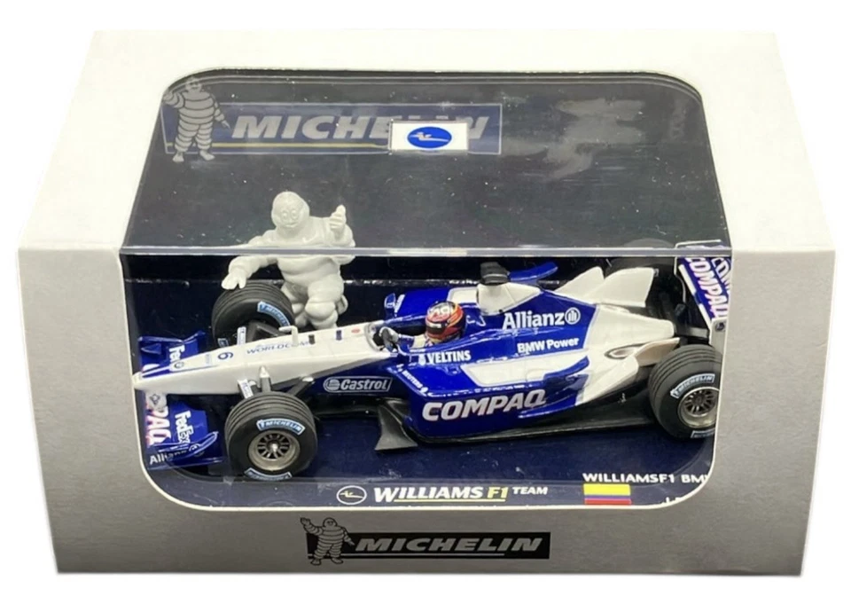 Minichamps 1/43 Williams F1 BMW FW24 Colección Michelin J. P. Montoya 1008 piezas Foto 4 de 4