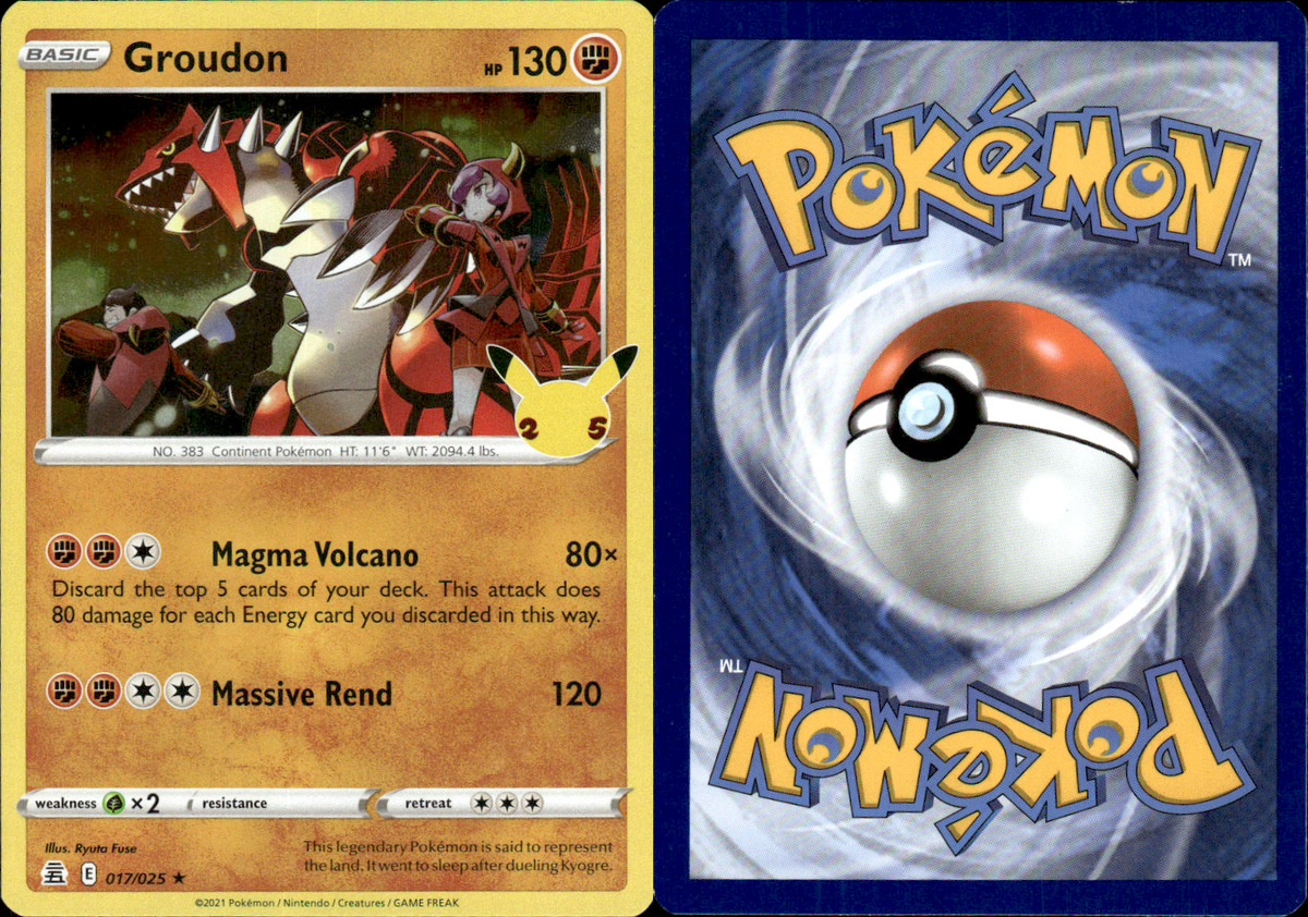 【PSA10】ポケモンカード　グラードン　25th プロモ　Groudon PSA10】ポケモンカード グラードン 25th プロモ Groudon - メルカリ