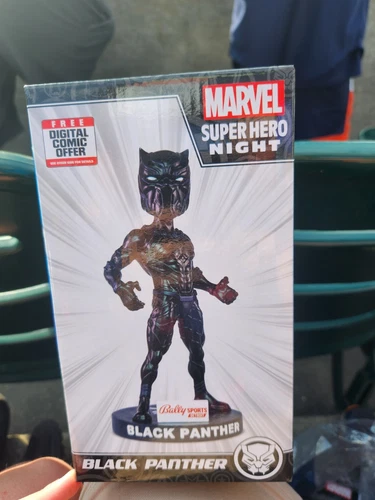 DETROIT TIGERS MARVEL BLACK PANTHER BOBBLEHEAD COMERICA PARK SGA 08/26/2023