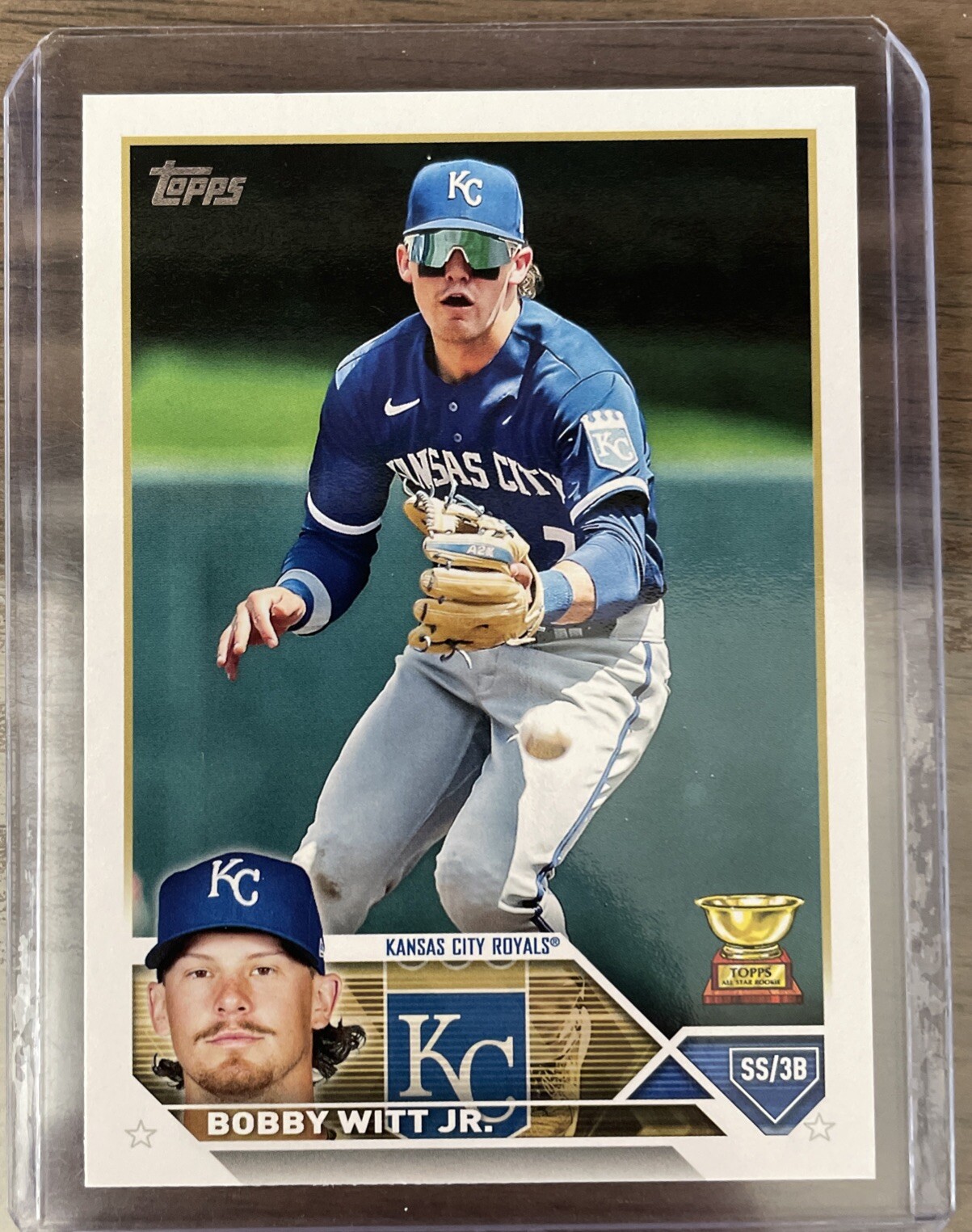 2023 Topps Series 1 Bobby Witt Jr All-Star Rookie Card #7
