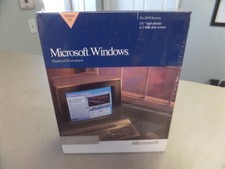 NOS Microsoft Windows 1.20MB Disk Version Gra...