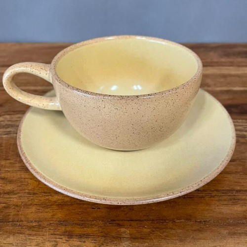 Heath Ceramics Yellow Cup Saucer Set Vintage - Picture 2 of 7