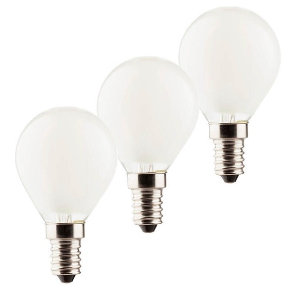 MüLler Licht Led Lampe G45 4.2W 40W 220-240V E14 470Lm 2700K Retro-Matt 10.000H-image