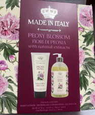 MARIO FISSI PEONY BLOSSOM HAND LOTION 6.7FLOZ SHOWER GEL
