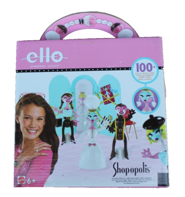 Ello Shopoplis Creation Mädchen Schmuck Bastel Kreativ Bauset Mattel 2004 NEU