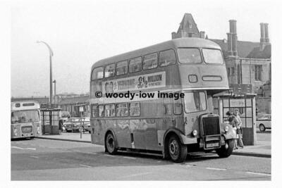 pt7587 - Lincoln Corporation Bus no 8 at Central Station - Print 6x4