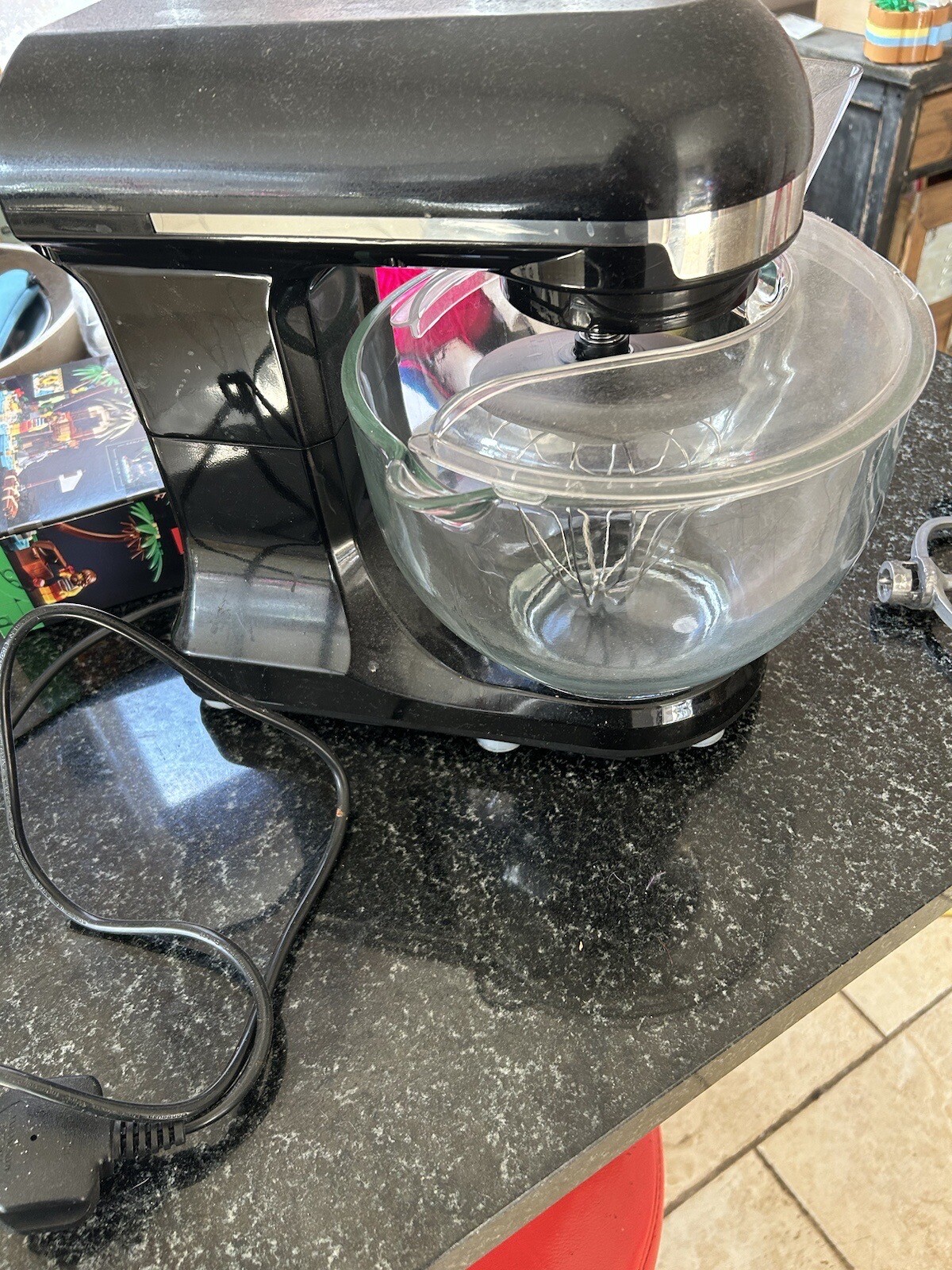 Tower 1000w Stand Mixer with 5L Glass Bowl (T12033GBF) eBay