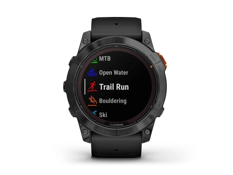 Garmin fenix 7X Pro – Solar Edition, Slate Gray with Black Band | Solar Charging - Image 2 of 4