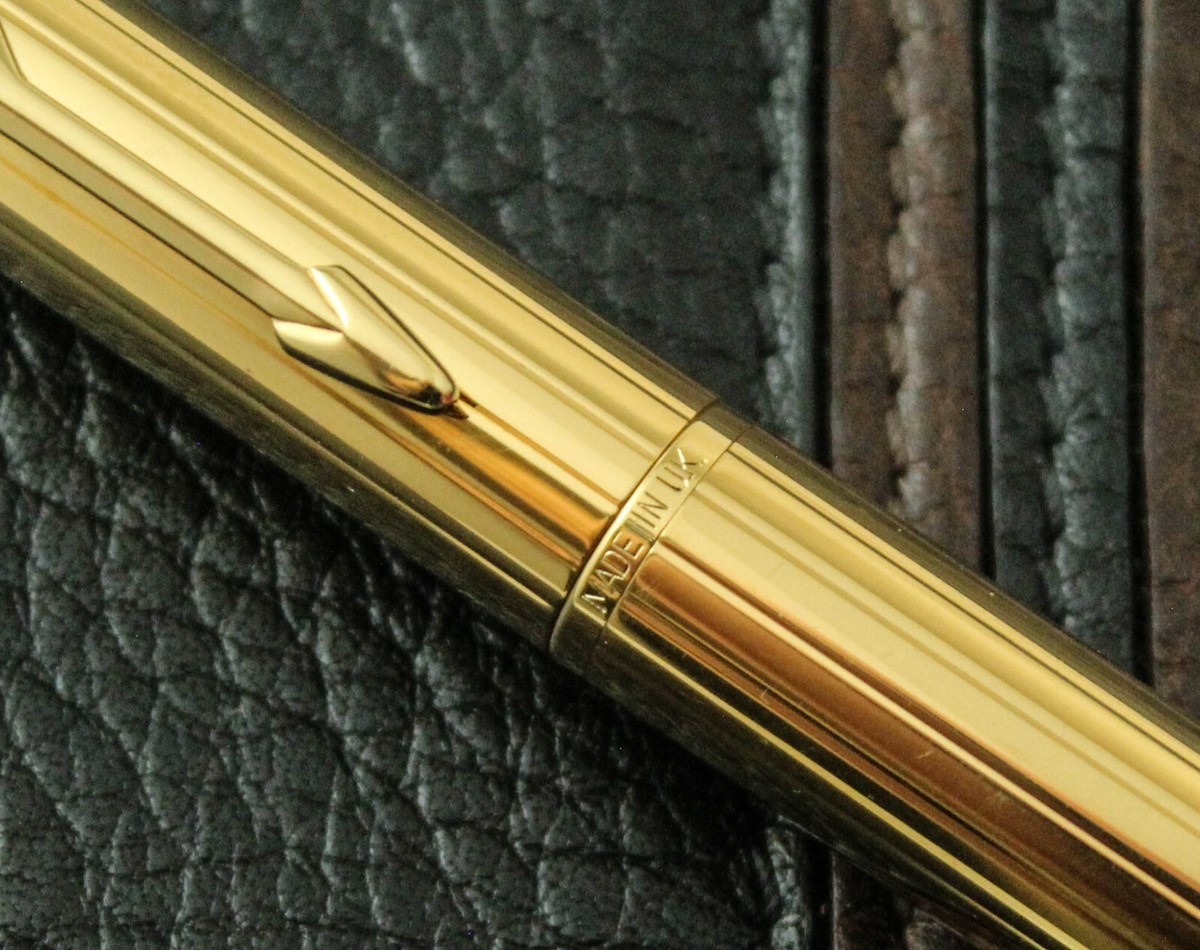 Parker Place Vendome Maroon & Gold Finish Ballpoint - Vintage | eBay